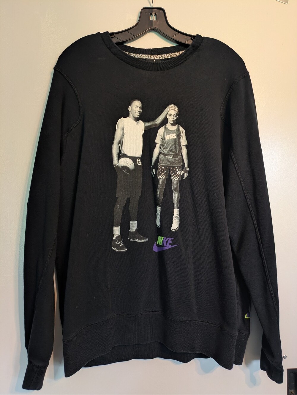 Nike Air Jordan Spike Lee Best On Earth Best On Mars vintage Sweatshirt - XL
